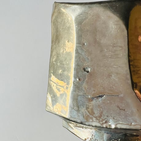 KYー9 小島陽介　白金彩筒碗　    Yosuke Kojima   Platinum Glazed Cylindrical Bowl
