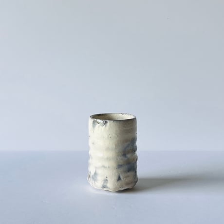 T−168 辻村史朗　粉吹湯呑み　共箱後日発送  Shiro Tsujimura – Kohuiki Yunomi