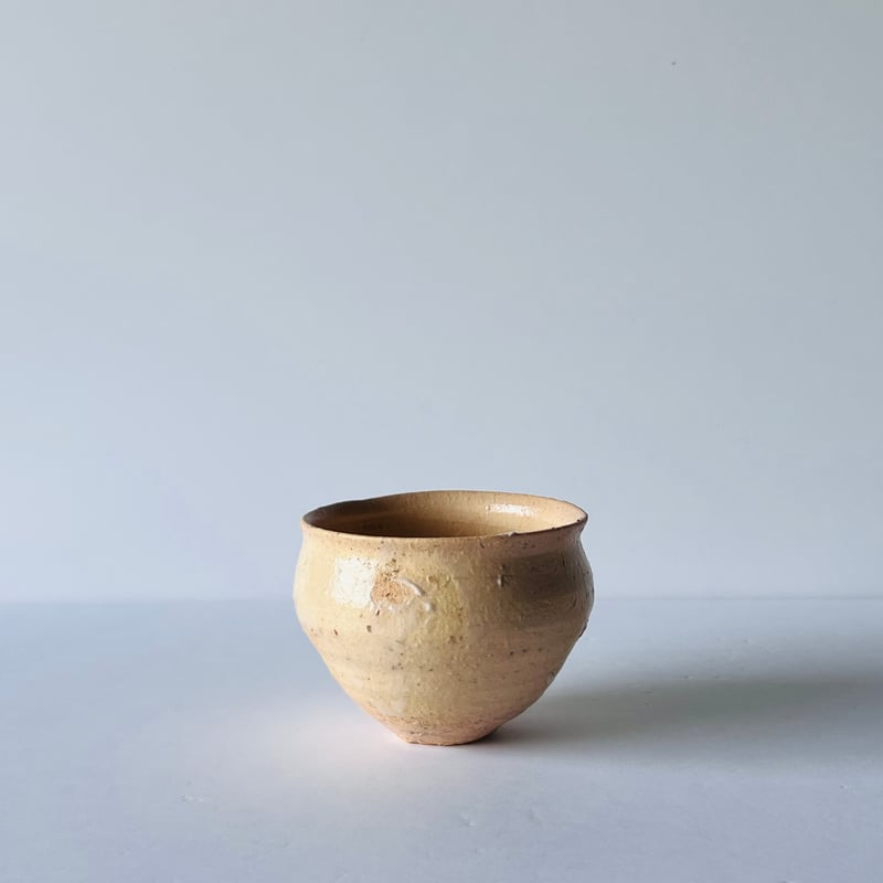 T−157 辻村史朗 井戸ワインカップ 共箱後日発送 Shiro Tsujimura – I