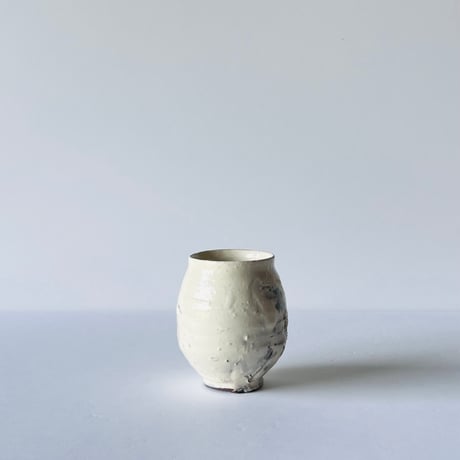 T−173 辻村史朗　粉吹ウヰスキー酒盃　共箱後日発送  Shiro Tsujimura – Kohuki Whiskey Cup