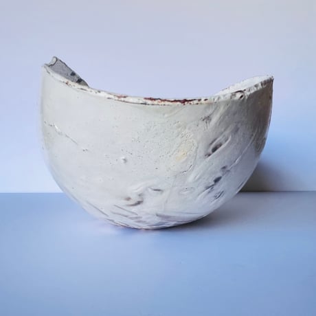 T−175 辻村史朗　粉吹ボール中　共箱後日発送
