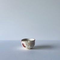 T−162 辻村史朗　志野輪花ぐい呑　共箱後日発送  Shiro Tsujimura – Shino Rinka  Guinomi