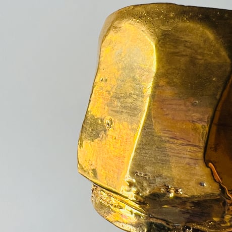 KYー8 小島陽介　金彩筒碗　    Yosuke Kojima   Gold Glazed Cylindrical Bowl