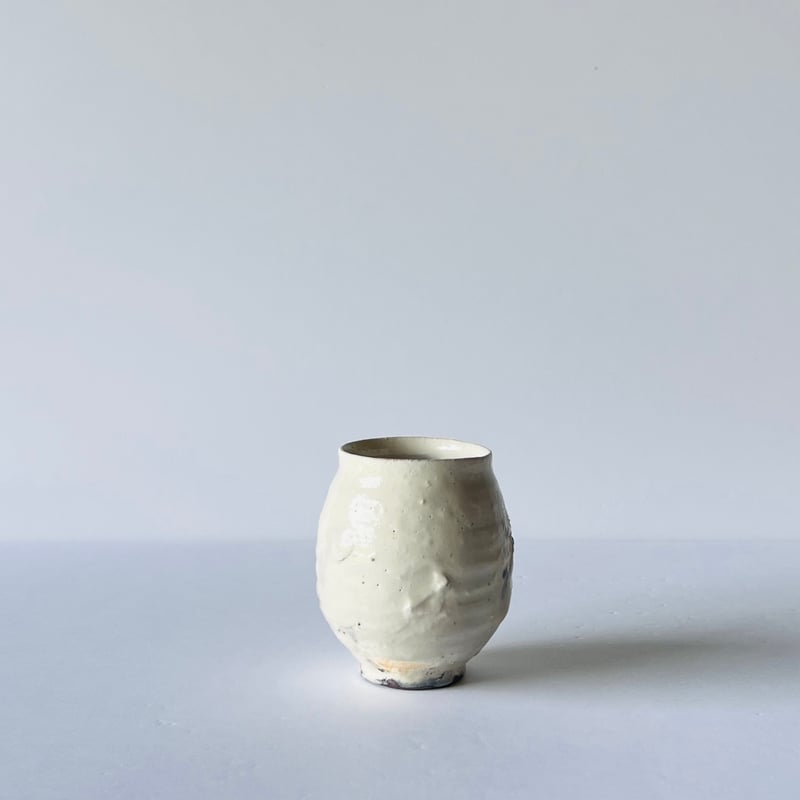 T−173 辻村史朗 粉吹ウヰスキー酒盃 共箱後日発送 Shiro Tsujimura –