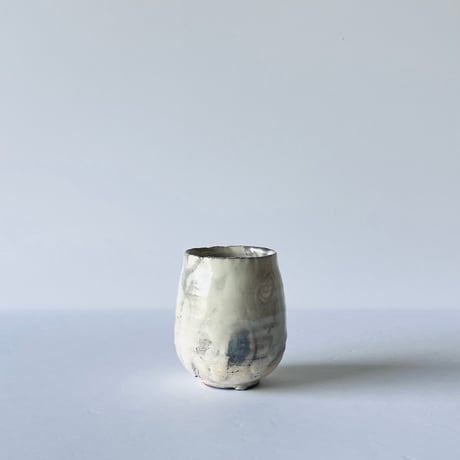 T−170 辻村史朗　粉吹ウヰスキー酒盃　共箱後日発送  Shiro Tsujimura – Kohuki Whiskey Cup