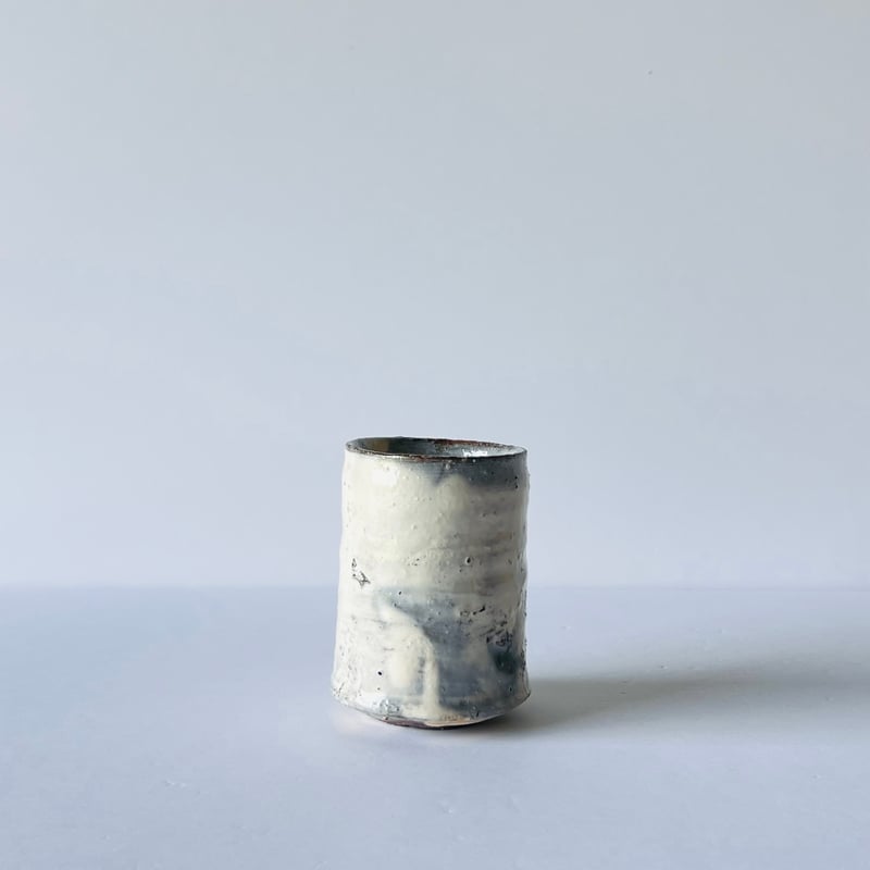 辻村史朗　ぐい呑　粉しき T−169 辻村史朗 粉吹湯呑み 共箱後日発送 Shiro Tsujimura – Kohu