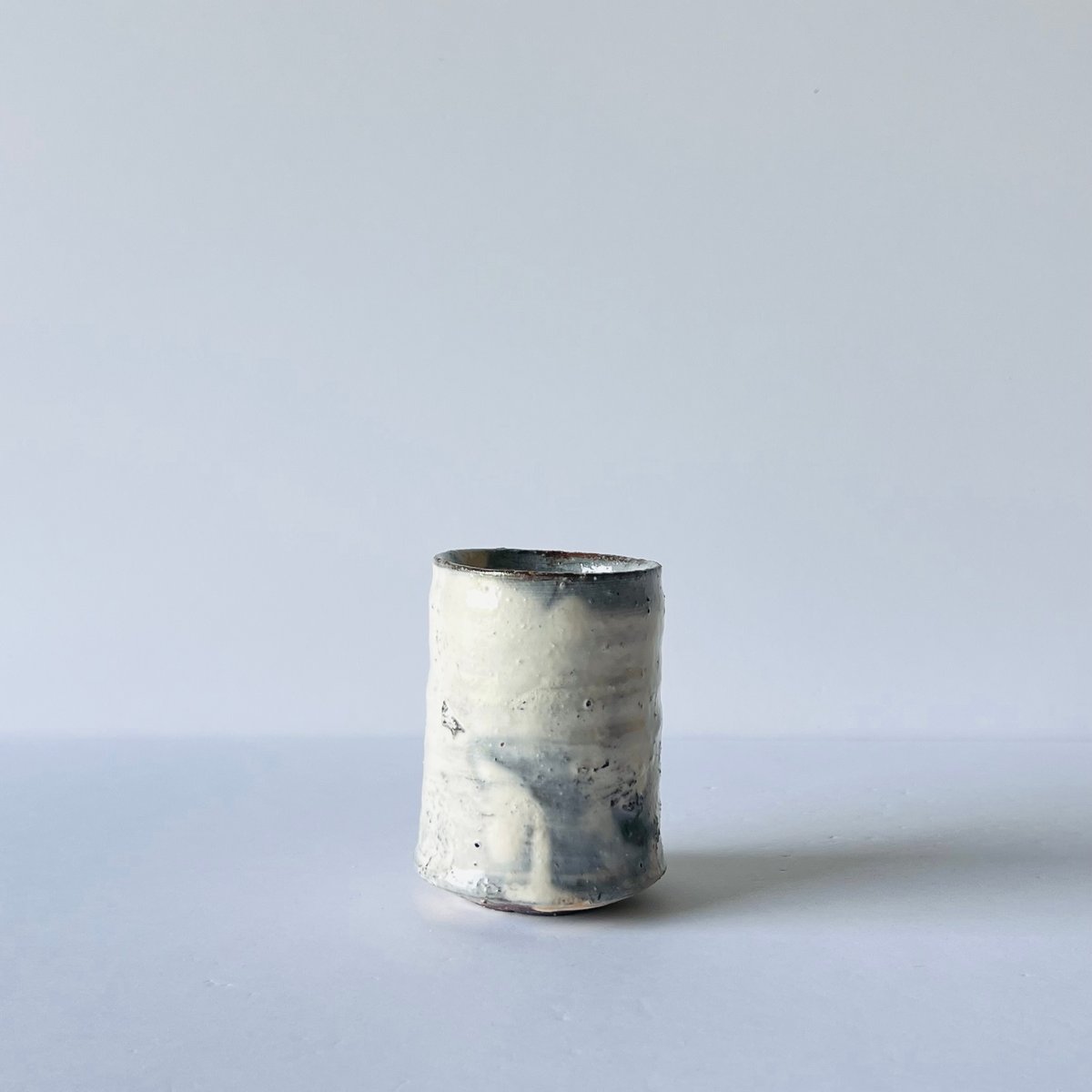 T−169 辻村史朗 粉吹湯呑み 共箱後日発送 Shiro Tsujimura – Kohu