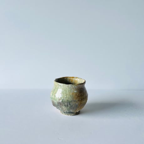 信楽焼 古谷和也作 花入 高さ8寸（約24cm） 共箱 本物保証 CATEGORY 古谷和也 | GARAGE MADE