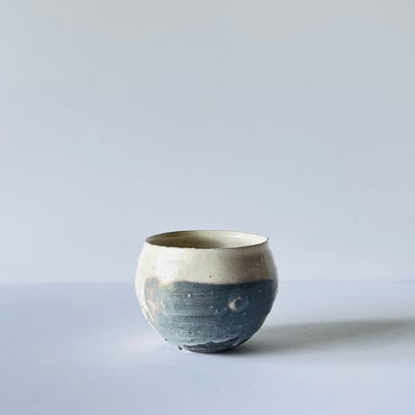 T−159 辻村史朗　粉吹ワインカップ　共箱後日発送 Shiro Tsujimura – Kohuki Wine Cup