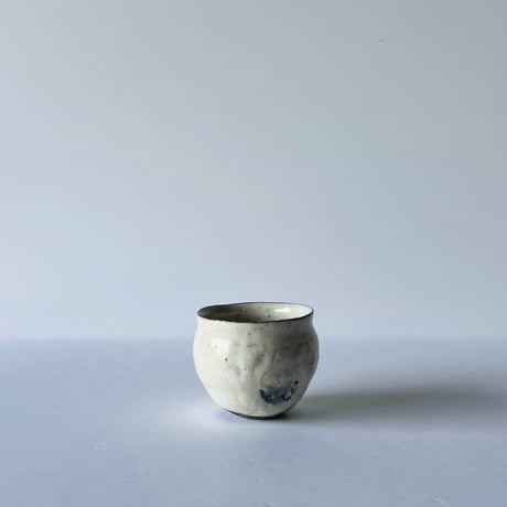 T−161 辻村史朗　粉吹ぐい呑　共箱後日発送  Shiro Tsujimura – Kohuki Guinomi