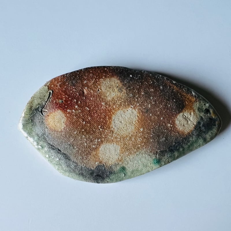 Fー39 古谷和也 信楽葉皿 Kazuya Furutani – Shigaraki