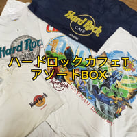 【リメイクに是非！】ハードロックカフェTシャツグレードB アソートBOX 10点