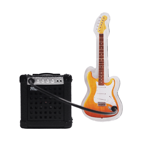《ドリームカプセル限定》Guitar riff button ギターリフボタン Type-B 全5種セット【予約商品：2026年8月上旬頃より順次発送予定】