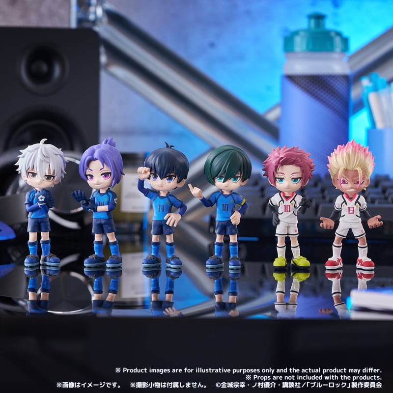 ブルーロック展 ミニフィギュア 6種セット まとめ売り パルバース PalVerse ブルーロック vol.2 全6種セット BOX【予約商品：2027年2月26