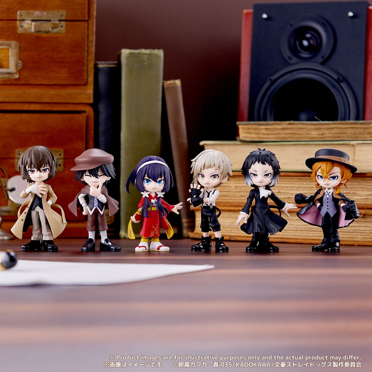 PalVerse 文豪ストレイドッグス 全6種セット BOX【予約商品：2027年2月