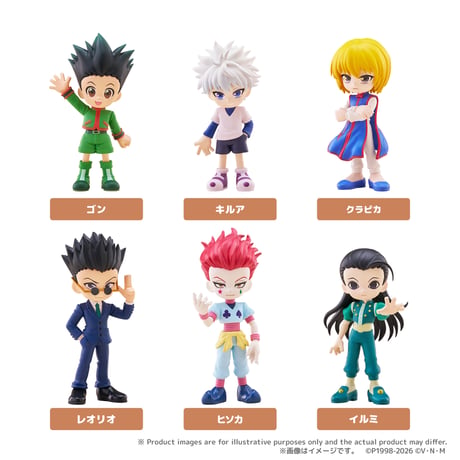 PalVerse HUNTER×HUNTER vol.1 全6種セット BOX【予約商品：2026年12月18日頃より順次発送予定】