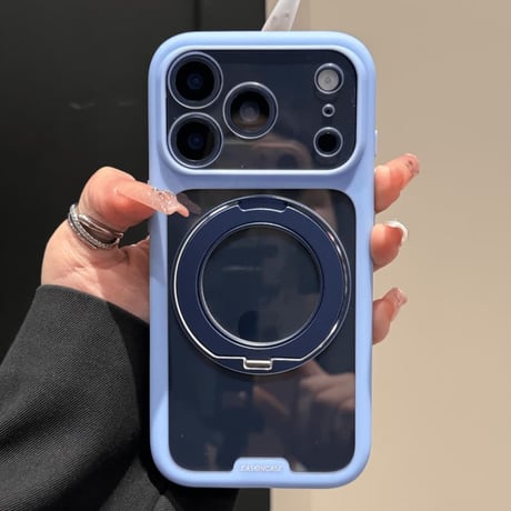 CUTECASE iPhone18Pro/18ProMaxケース 滑り止め加工 カメラコントロール保護カバー付 MagSafeリングスタンド 耐衝撃 CM6750
