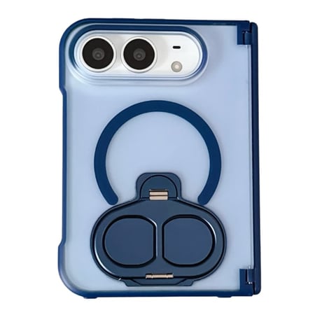 CUTECASE iPhone DuoケースMagsafe対応 米軍MIL規格 耐衝撃 ヒンジ保護 薄型 軽量 縦横スタンド カッコイイ 多機能CM6760
