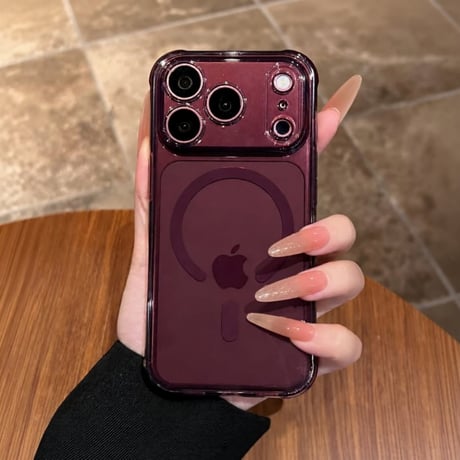 CUTECASE 四隅エアクッション構造 耐衝撃iPhone18Pro/18ProMaxケース MagSafe対応 クリア iPhone17/16proケース 薄型 軽量 着脱簡単CM6777