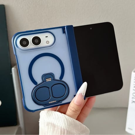 CUTECASE iPhone DuoケースMagsafe対応 米軍MIL規格 耐衝撃 ヒンジ保護 薄型 軽量 縦横スタンド カッコイイ 多機能CM6760