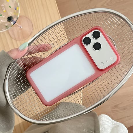 CUTECASE カラフルフレーム iPhone18proケース マットクリア iPhone17Pro/16/15シリーズ くすみカラー 着脱簡単CM6874