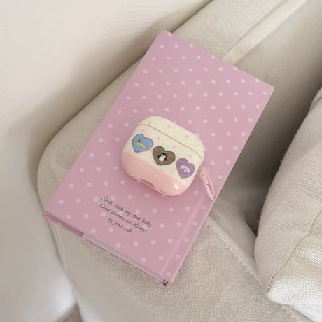 CUTECASEペンギン Airpods Pro3ケース 韓国風 Airpods4/3カバー pro2/pro1 リング/キーホルダー 可愛いCM6611