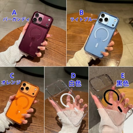 CUTECASE 高透明クリア iPhone18ProMax/18Proケース MagSafe対応 カメラコントロール保護カバー iPhone17/16/15シリーズ 薄型軽量 CM6751