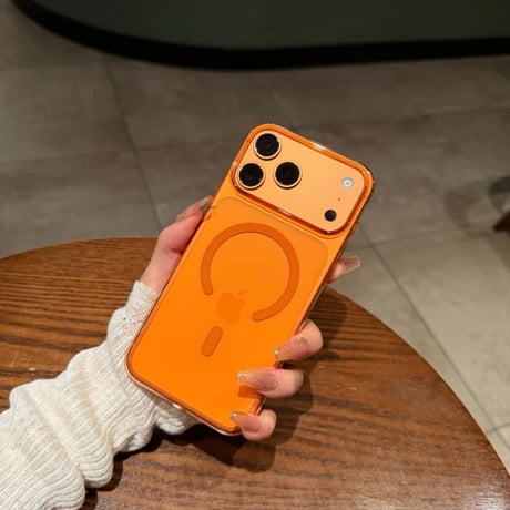 iPhone18Proケース,クリアスマホ本来の手触りと美しさをそのままに,  MagSafe対応 ,手汗がつきにくい黄ばまない 薄型 iPhone17pro対応高透明感 CM3509