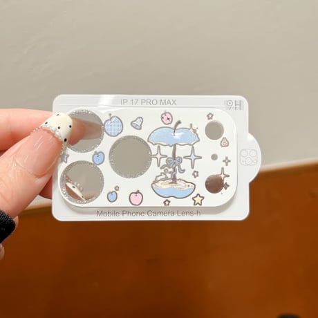 CUTECASE 可愛い動物柄 カメラカバー iPhone18Pro/18promax iPhone17pro/17ProMax ガラスレンズフィルム 傷から保護 CM6622