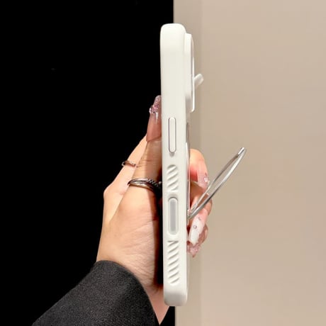 CUTECASE iPhone18Pro/18ProMaxケース 滑り止め加工 カメラコントロール保護カバー付 MagSafeリングスタンド 耐衝撃 CM6750
