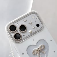 CUTECASE iPhone18Pro星芒 月 星 カメラ保護カバー iPhone18ProMax/ iPhone17Pro 可愛い 使いやすいCM6818