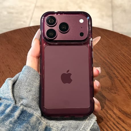CUTECASE 黄ばみにくい高透明 iPhone18Pro/18ProMaxケース ソフトフレーム×ハードバック iPhone17/16proケース 薄型 軽量 着脱簡単CM6801