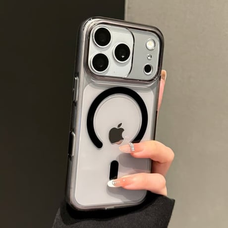 CUTECASE 高透明 MagSafe対応 iPhone18Proケース カメラコントロール保護カバー iPhone18Promax/17Pro/16シリーズ対応 黄ばみにくい CM6814