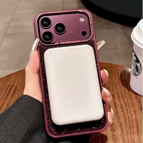 CUTECASE ダイヤデコ iPhone18Pro/18ProMaxケース MagSafeリングスタンド キラキラビジュー iPhone17ProMax/16ケース 耐衝撃 CM6799