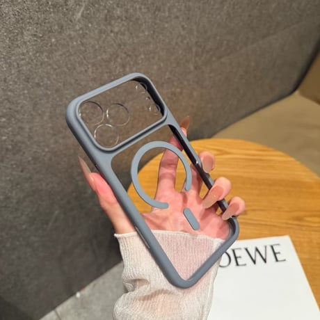 CUTECASE 高透明MagSafe対応 iPhone18Pro/18ProMaxケース クリア 着脱簡単 ソフトフレーム×ハードバック カメラボタン保護 CM6792