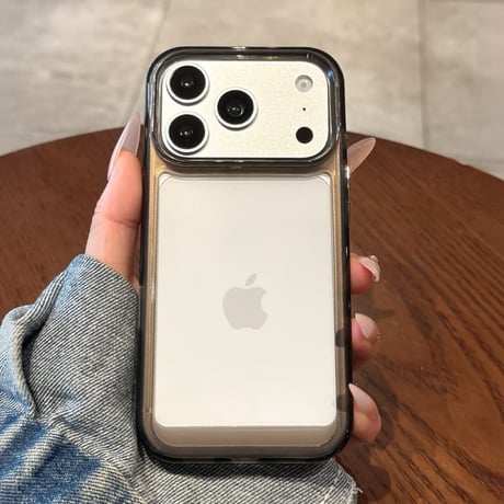 CUTECASE 黄ばみにくい高透明 iPhone18Pro/18ProMaxケース ソフトフレーム×ハードバック iPhone17/16proケース 薄型 軽量 着脱簡単CM6801
