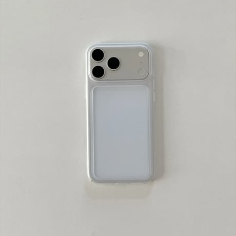 CUTECASE カラフルフレーム iPhone18proケース マットクリア iPhone17Pro/16/15シリーズ くすみカラー 着脱簡単CM6874