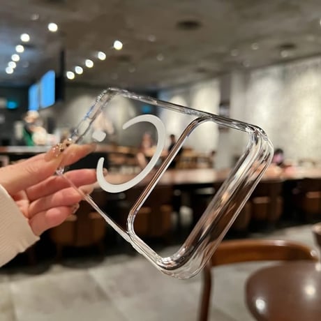 iPhone18Proケース,クリアスマホ本来の手触りと美しさをそのままに,  MagSafe対応 ,手汗がつきにくい黄ばまない 薄型 iPhone17pro対応高透明感 CM3509