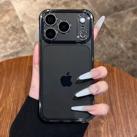 CUTECASE 四隅エアクッション構造 耐衝撃iPhone18Pro/18ProMaxケース 高透明 クリア iPhone17/16proケース 薄型 軽量 着脱簡単CM6787