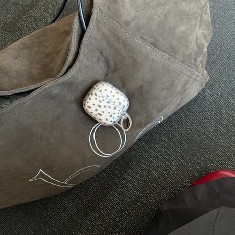 CUTECASE Airpods 5 対応ケース アニマル柄 Airpodspro3/2/カバー Airpods4/3 ハンドストラップ・コーヒーカップチャーム付きCM6775