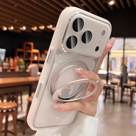 CUTECASE iPhone18Proケース高品質多機能 MagSafeリングスタンド iPhone18Promax/17pro/16promax/15カバー 滑り止め加工 黄ばまないCM6699