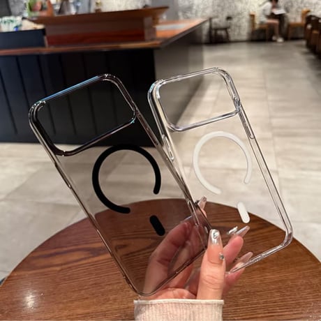 iPhone18Proケース,クリアスマホ本来の手触りと美しさをそのままに,  MagSafe対応 ,手汗がつきにくい黄ばまない 薄型 iPhone17pro対応高透明感 CM3509