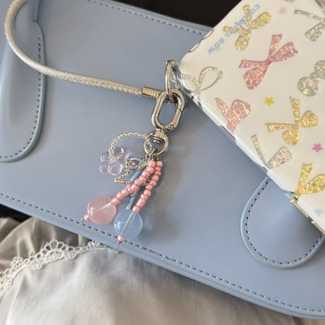 CUTECASE多彩リボン柄iPhone17Promaxケースオシャレ iPhone16promax/15ケース ストラップ付 可愛い CM6628