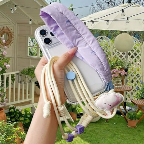 CUTECASEショルダーストラップ 丈夫 かわいい 使いやすい 長さが調整可能 全機種対応 女子力アップ ギフトにおすすめ CM6623