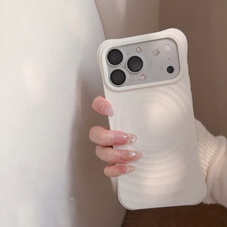 CUTECASEハート/星ビジュー iPhone18Proカメラ保護カバー iPhone18ProMax/ iPhone17Pro キラキラ かわいい おしゃれCM6892