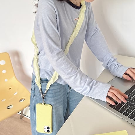 CUTECASEレース スマホストラップ 韓国風 バックチャーム キーホルダー iPhone、Xperia、AQUOS、Xiaomi、Galaxy 対応 丈夫 可愛いCM6630