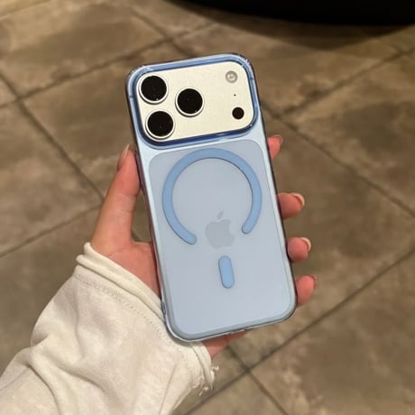 CUTECASE MagSafe対応 高透明 iPhone18Pro/18ProMaxケース カラーフレーム iPhone17/16proケース 薄型 軽量 精密設計CM6788]