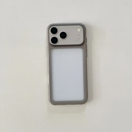 CUTECASE カラフルフレーム iPhone18proケース マットクリア iPhone17Pro/16/15シリーズ くすみカラー 着脱簡単CM6874