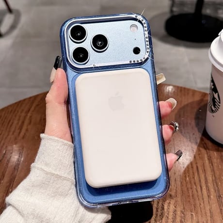 CUTECASE ラインストーン付き iPhone18Pro/18ProMaxケース MagSafe対応 キラキラビジュー iPhone17ProMax/16ケース 高透明 耐衝撃 CM6755
