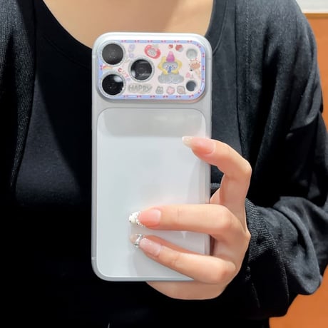 CUTECASE 可愛い動物柄 カメラカバー iPhone18Pro/18promax iPhone17pro/17ProMax ガラスレンズフィルム 傷から保護 CM6622